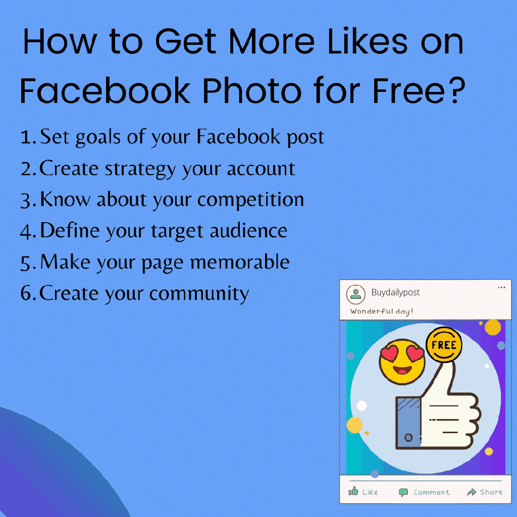 How to Get More Likes on Facebook Photo for Free?